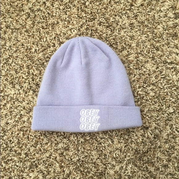 Obey | Accessories | Purple Obey Beanie 